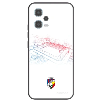 Picasee silikonový černý obal pro Xiaomi Redmi Note 12 5G - FC Viktoria Plzeň C