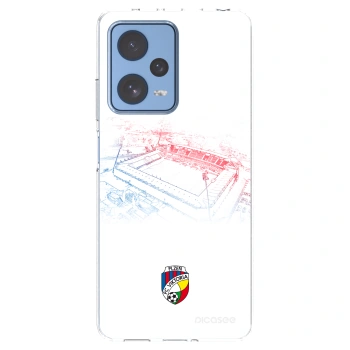 Picasee silikonový průhledný obal pro Xiaomi Redmi Note 12 Pro 5G - FC Viktoria Plzeň C