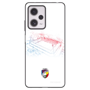 Picasee silikonový černý obal pro Xiaomi Redmi Note 12 Pro+ 5G - FC Viktoria Plzeň C