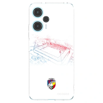 Picasee silikonový průhledný obal pro Xiaomi Poco F5 - FC Viktoria Plzeň C