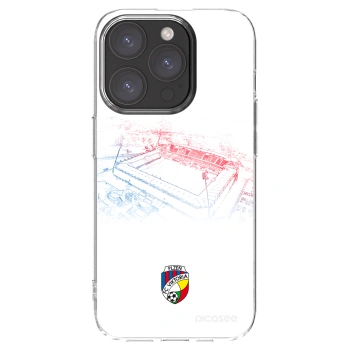 Picasee silikonový průhledný obal pro Apple iPhone 15 Pro - FC Viktoria Plzeň C
