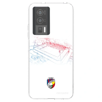 Picasee silikonový průhledný obal pro Xiaomi Poco F5 Pro 5G - FC Viktoria Plzeň C