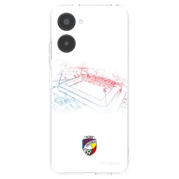 Picasee silikonový průhledný obal pro Realme 10 4G - FC Viktoria Plzeň C