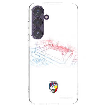 Picasee silikonový průhledný obal pro Samsung Galaxy S24+ S926B 5G - FC Viktoria Plzeň C
