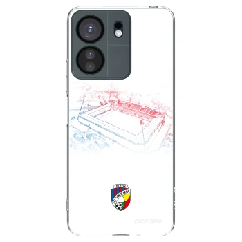 Picasee silikonový průhledný obal pro Xiaomi Redmi 13C 4G - FC Viktoria Plzeň C