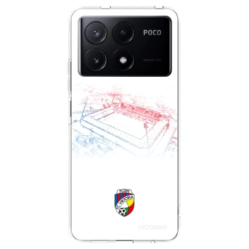 Picasee silikonový průhledný obal pro Xiaomi Poco X6 Pro - FC Viktoria Plzeň C