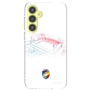 Picasee silikonový průhledný obal pro Samsung Galaxy A35 5G A356B - FC Viktoria Plzeň C