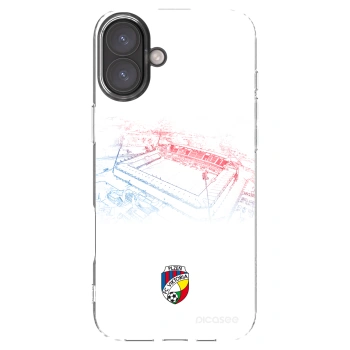 Picasee silikonový průhledný obal pro Apple iPhone 16 Plus - FC Viktoria Plzeň C