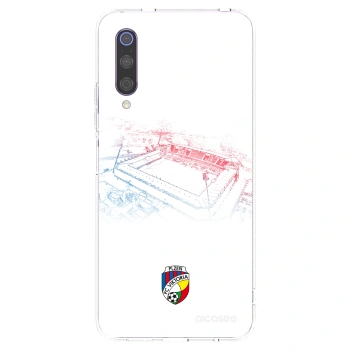 Picasee silikonový průhledný obal pro Xiaomi Mi 9 - FC Viktoria Plzeň C