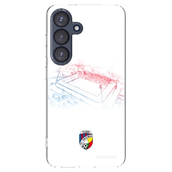 Picasee silikonový průhledný obal pro Samsung Galaxy S25 5G - FC Viktoria Plzeň C