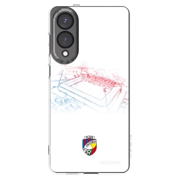 Picasee silikonový průhledný obal pro Samsung Galaxy S25 Edge 5G - FC Viktoria Plzeň C