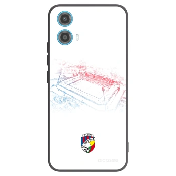 Picasee silikonový černý obal pro Motorola Moto G34 5G - FC Viktoria Plzeň C