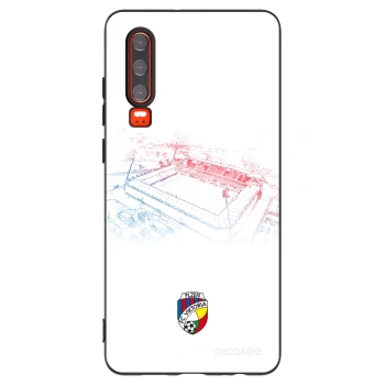 Picasee silikonový černý obal pro Huawei P30 - FC Viktoria Plzeň C