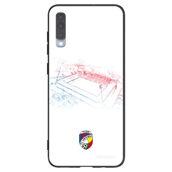 Picasee silikonový černý obal pro Samsung Galaxy A70 A705F - FC Viktoria Plzeň C