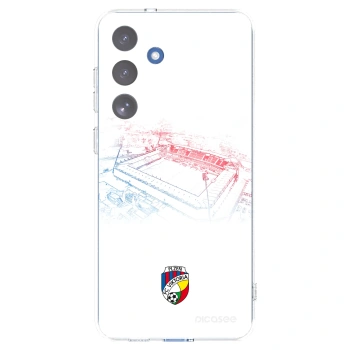 Picasee silikonový průhledný obal pro Samsung Galaxy S25 FE 5G - FC Viktoria Plzeň C