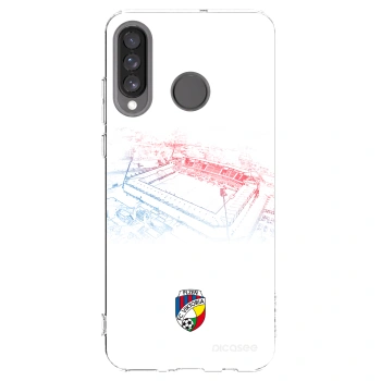 Picasee silikonový průhledný obal pro Huawei P30 Lite - FC Viktoria Plzeň C