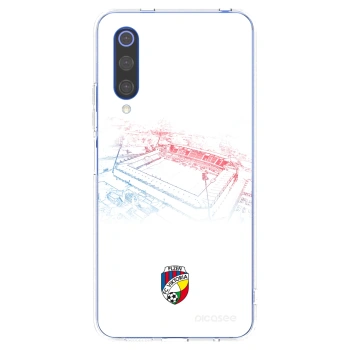Picasee silikonový průhledný obal pro Xiaomi Mi 9 SE - FC Viktoria Plzeň C