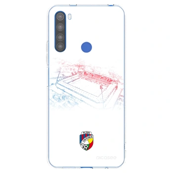 Picasee silikonový průhledný obal pro Xiaomi Redmi Note 8T - FC Viktoria Plzeň C