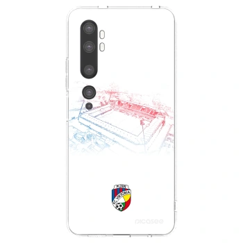 Picasee silikonový průhledný obal pro Xiaomi Mi Note 10 (Pro) - FC Viktoria Plzeň C