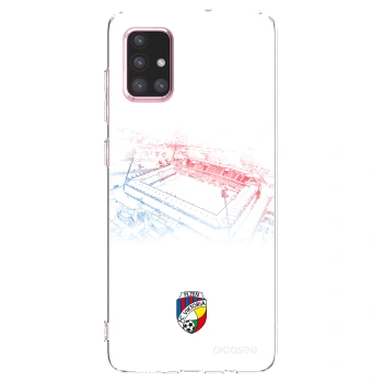 Picasee silikonový průhledný obal pro Samsung Galaxy A71 A715F - FC Viktoria Plzeň C