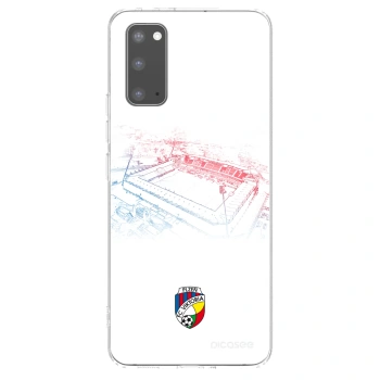Picasee silikonový průhledný obal pro Samsung Galaxy S20 G980F - FC Viktoria Plzeň C