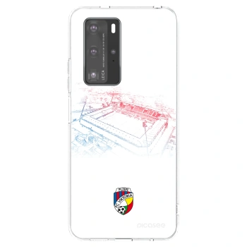 Picasee silikonový průhledný obal pro Huawei P40 Pro - FC Viktoria Plzeň C
