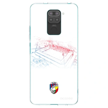 Picasee silikonový černý obal pro Xiaomi Redmi Note 9 - FC Viktoria Plzeň C