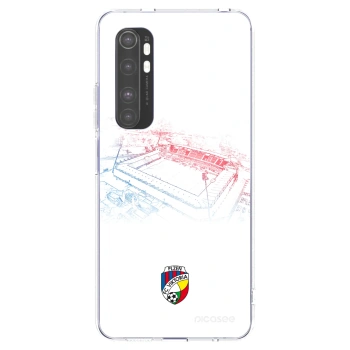 Picasee silikonový průhledný obal pro Xiaomi Mi Note 10 Lite - FC Viktoria Plzeň C