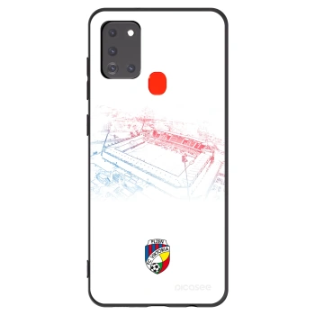 Picasee silikonový černý obal pro Samsung Galaxy A21s - FC Viktoria Plzeň C