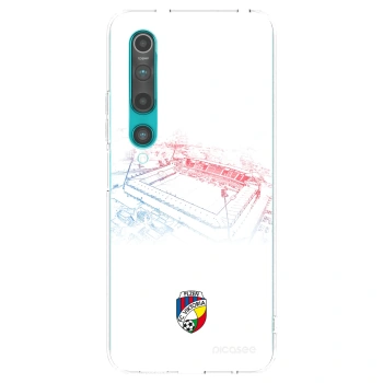 Picasee silikonový průhledný obal pro Xiaomi Mi 10 - FC Viktoria Plzeň C