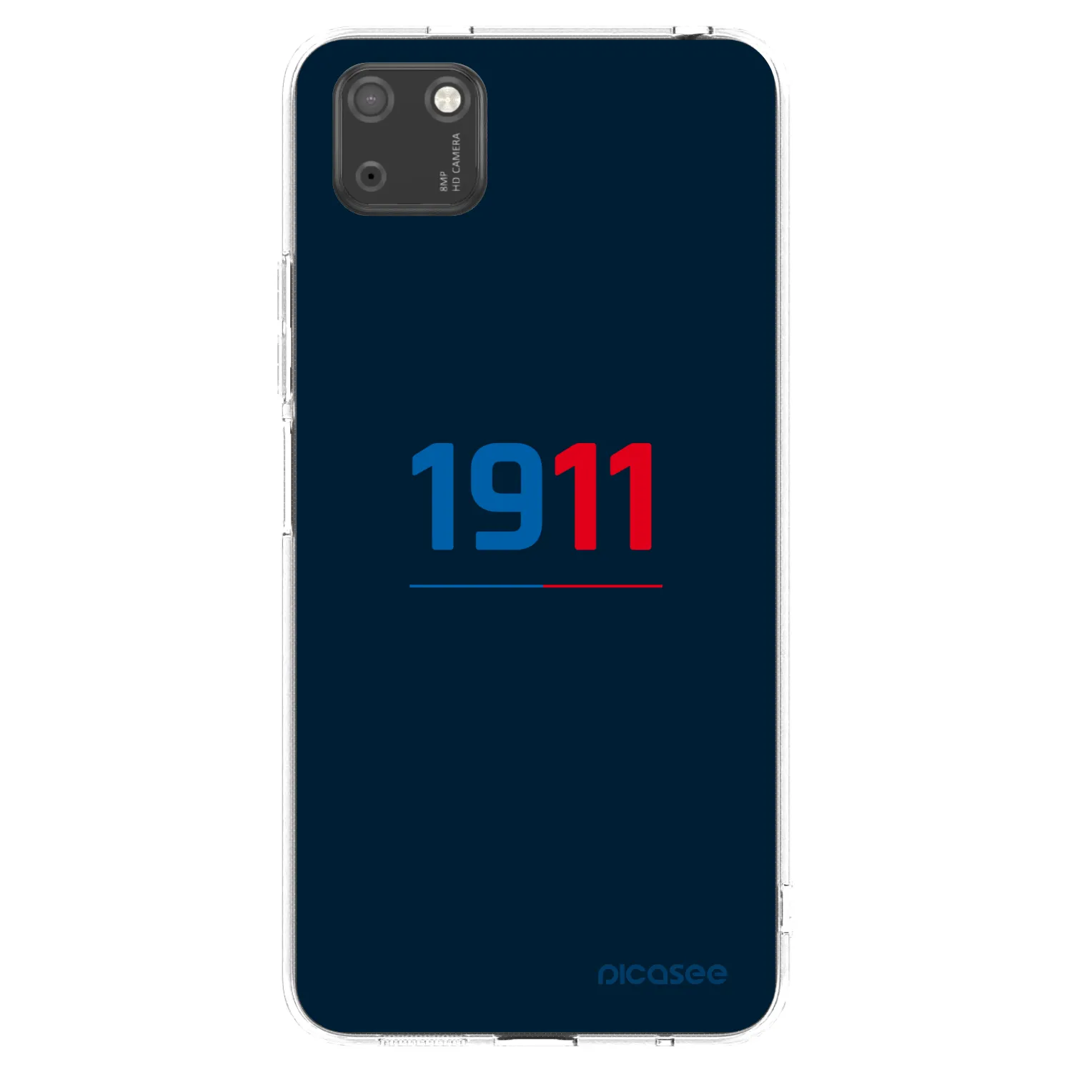 Picasee silikonový průhledný obal pro Huawei Y5P - FC Viktoria Plzeň D