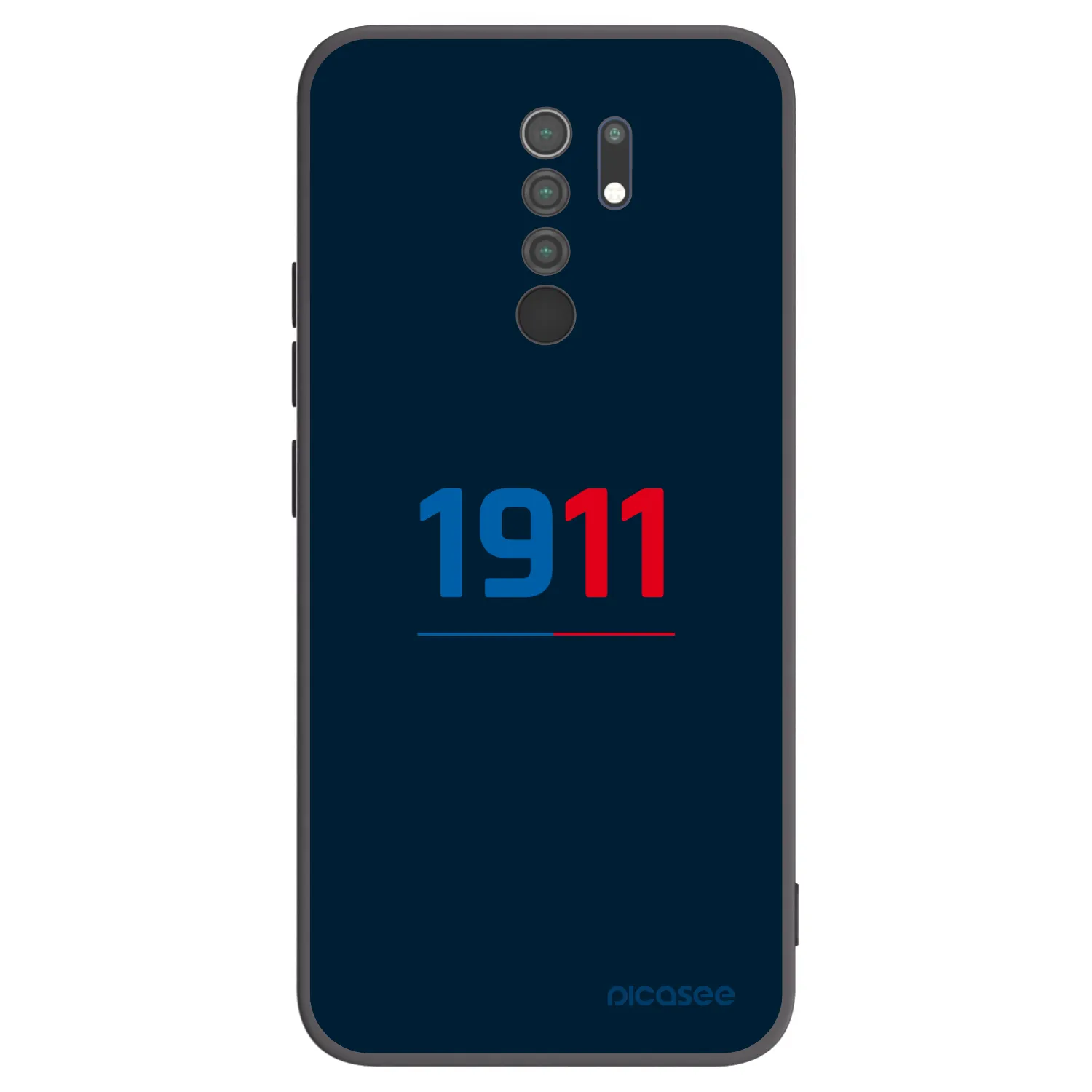 Picasee silikonový černý obal pro Xiaomi Redmi 9 - FC Viktoria Plzeň D
