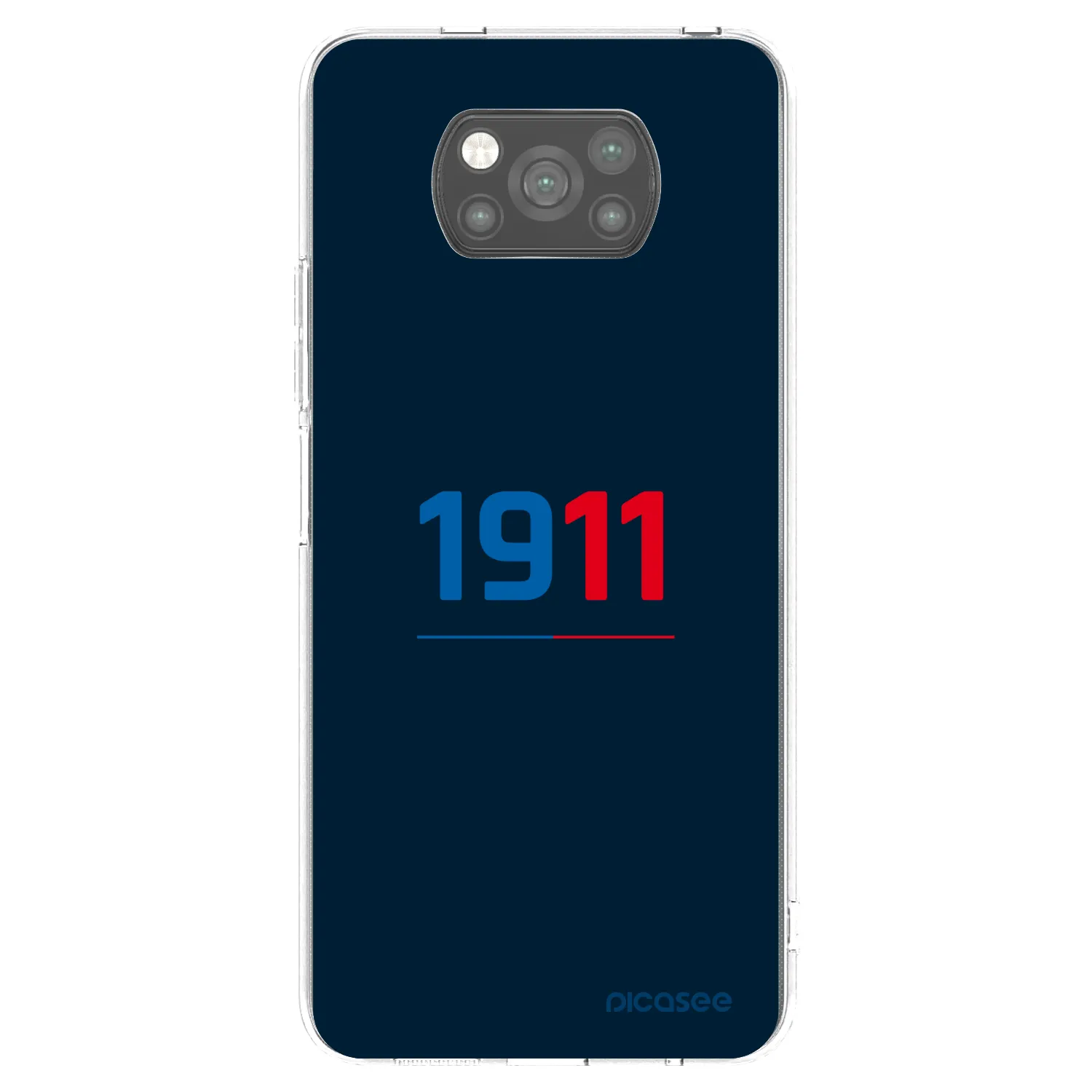 Picasee silikonový černý obal pro Xiaomi Poco X3 - FC Viktoria Plzeň D