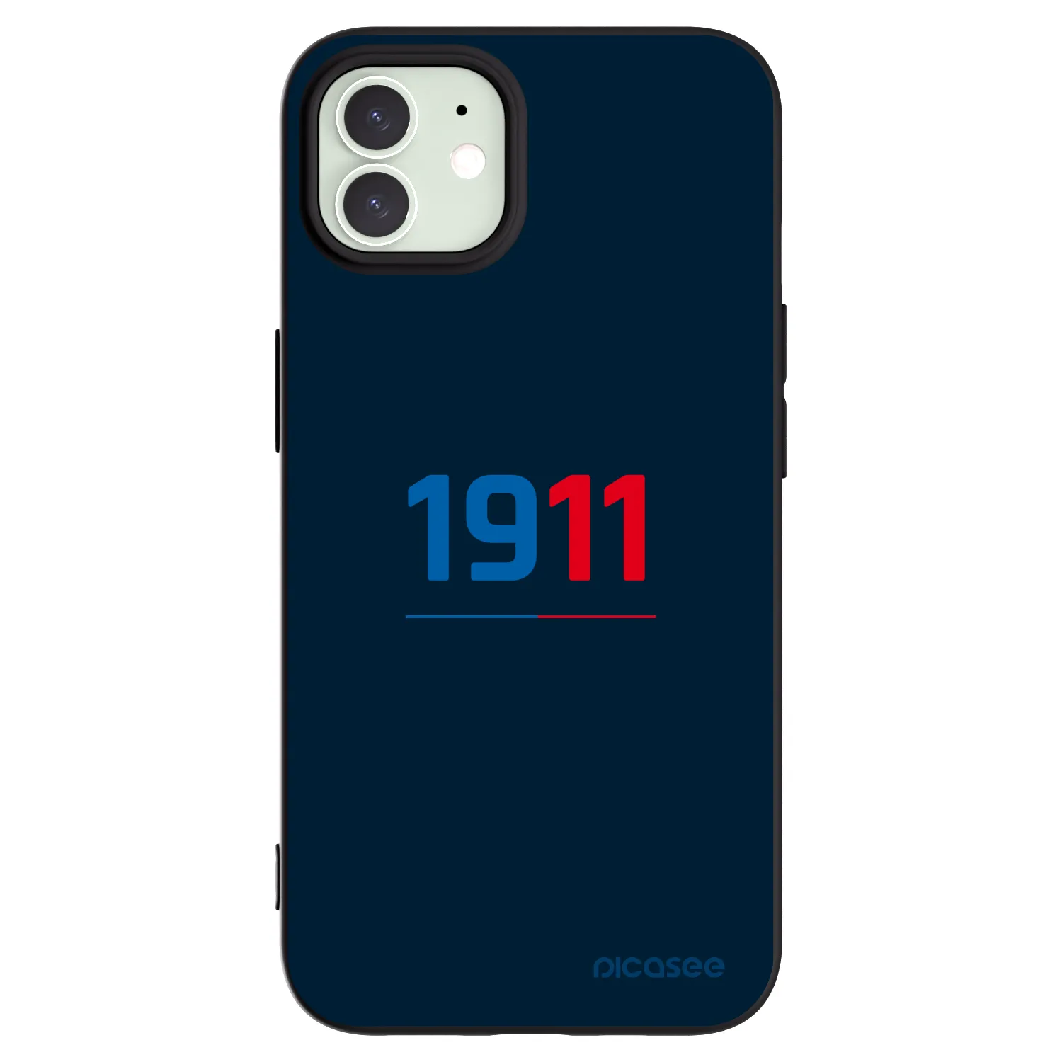 Picasee silikonový černý obal pro Apple iPhone 12 - FC Viktoria Plzeň D