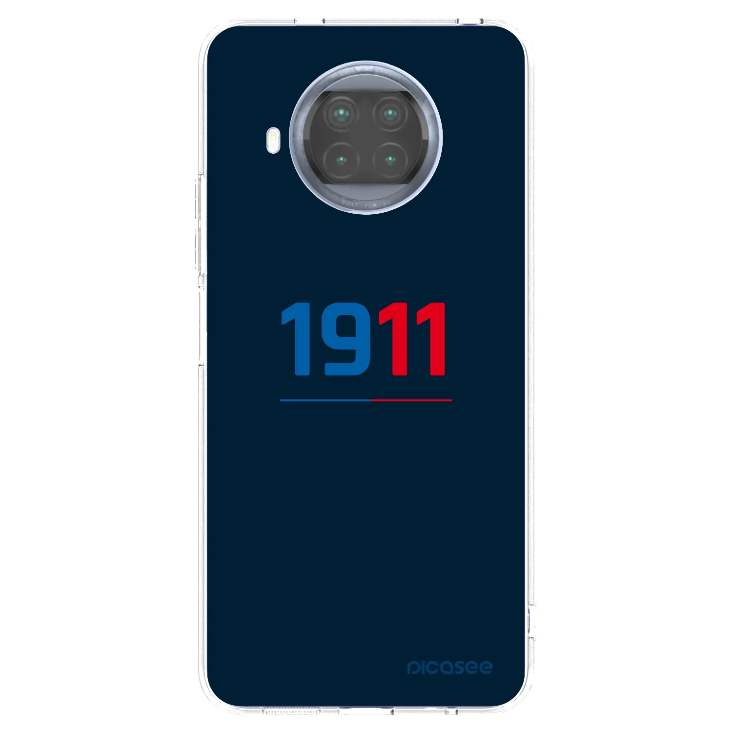 Picasee silikonový průhledný obal pro Xiaomi Mi 10T Lite - FC Viktoria Plzeň D