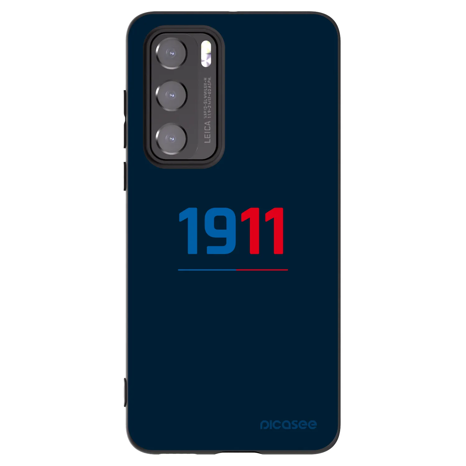 Picasee silikonový černý obal pro Huawei P40 - FC Viktoria Plzeň D