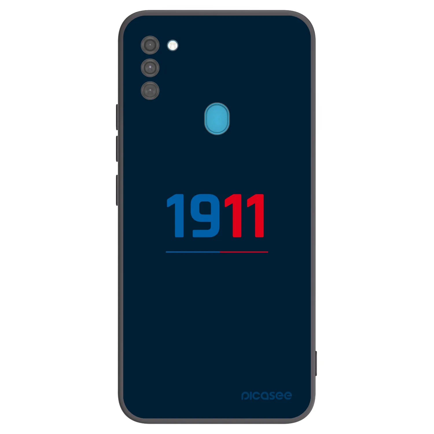 Picasee silikonový černý obal pro Samsung Galaxy M11 - FC Viktoria Plzeň D