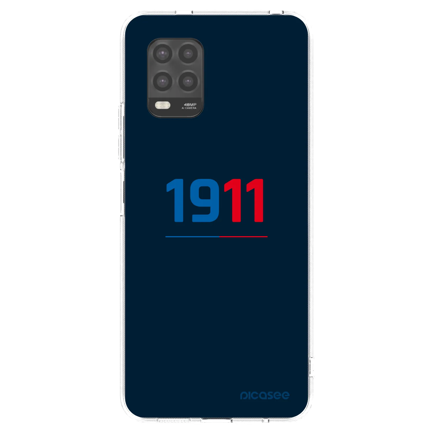 Picasee silikonový průhledný obal pro Xiaomi Mi 10 Lite - FC Viktoria Plzeň D