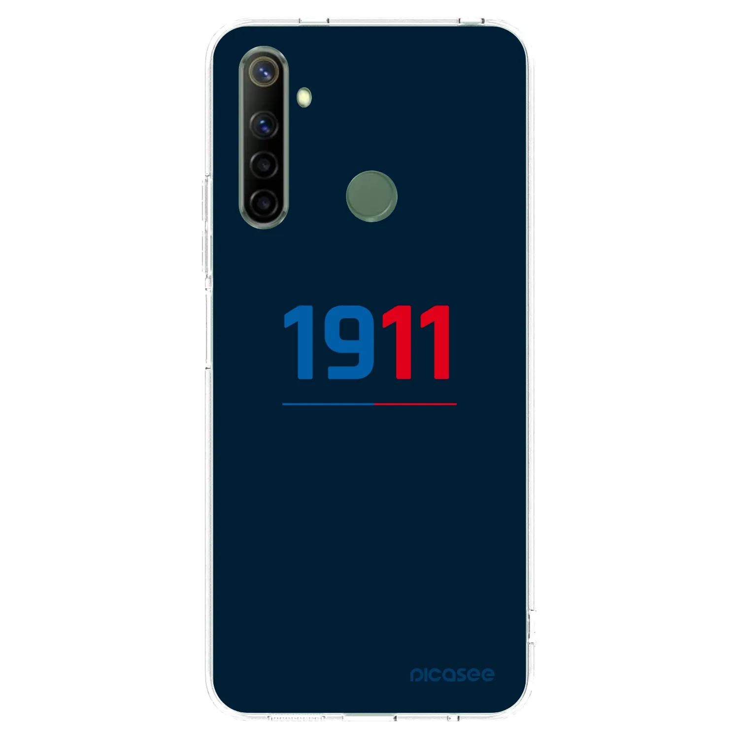 Picasee silikonový průhledný obal pro Realme 6i - FC Viktoria Plzeň D