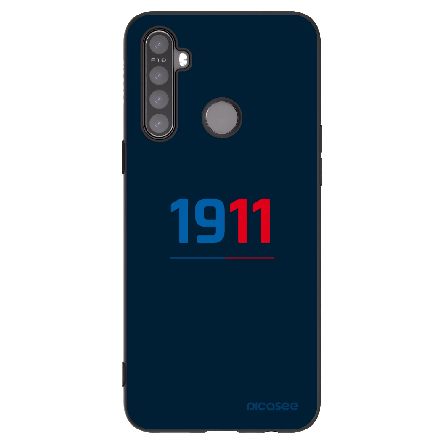 Picasee silikonový černý obal pro Realme 5 - FC Viktoria Plzeň D