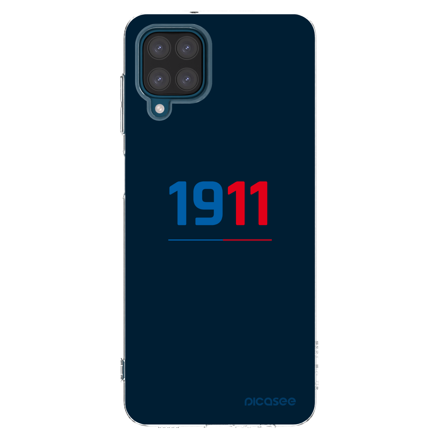 Picasee silikonový průhledný obal pro Samsung Galaxy A12 A125F - FC Viktoria Plzeň D