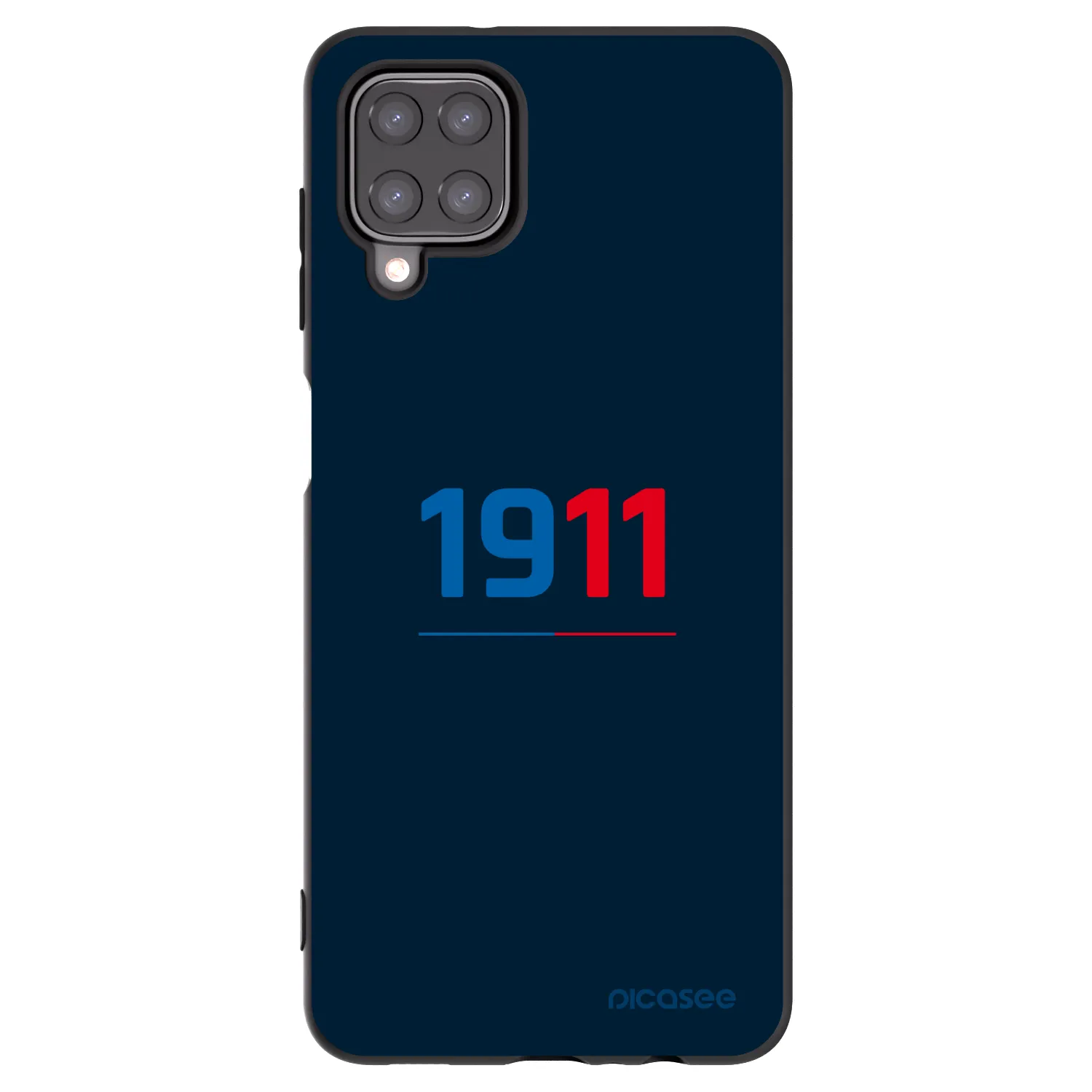 Picasee silikonový černý obal pro Samsung Galaxy A12 A125F - FC Viktoria Plzeň D