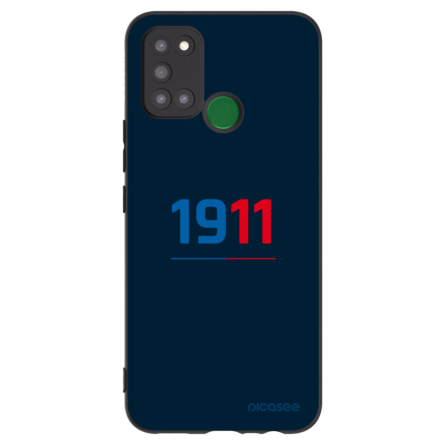 Picasee silikonový černý obal pro Realme 7i - FC Viktoria Plzeň D