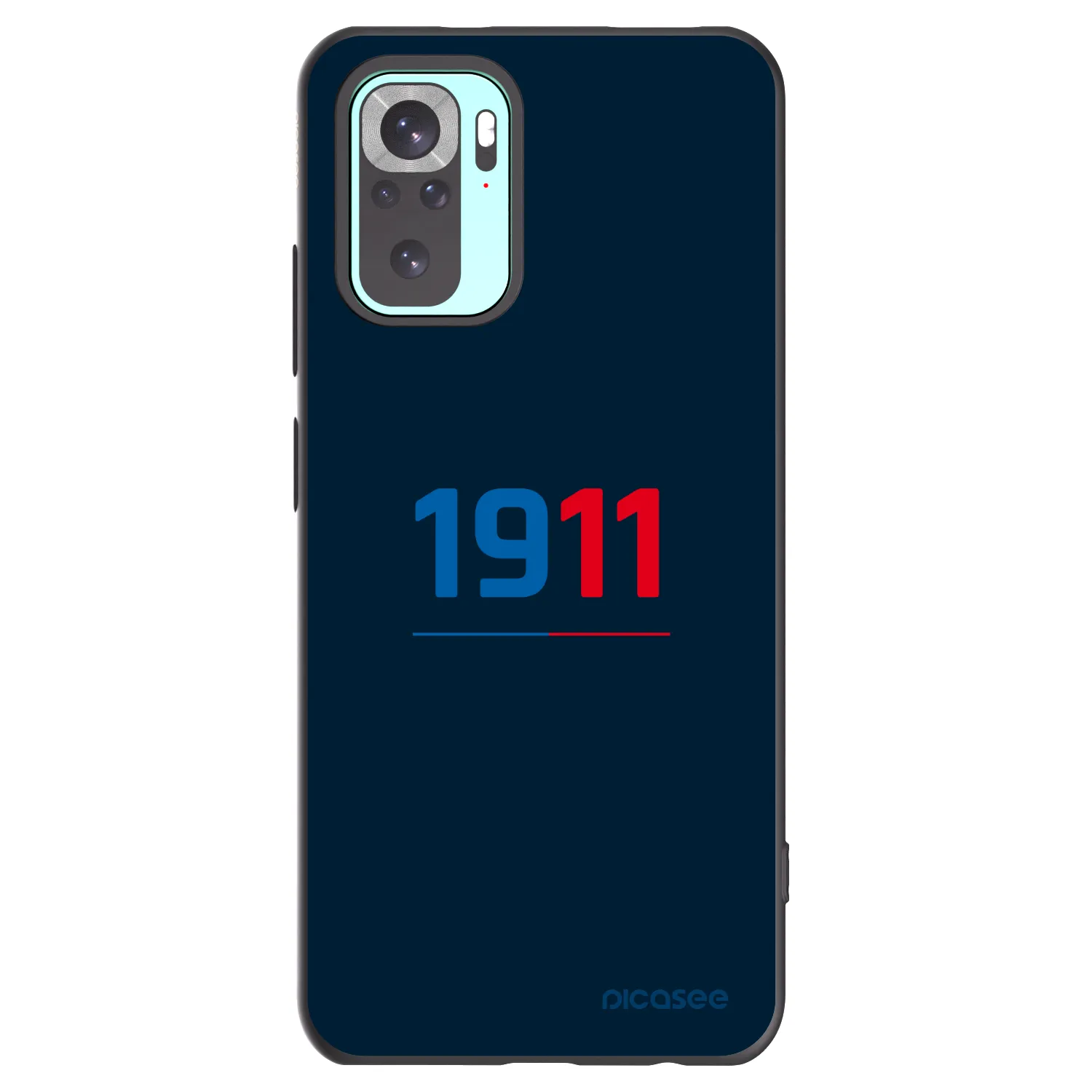 Picasee silikonový černý obal pro Xiaomi Redmi Note 10 Pro - FC Viktoria Plzeň D