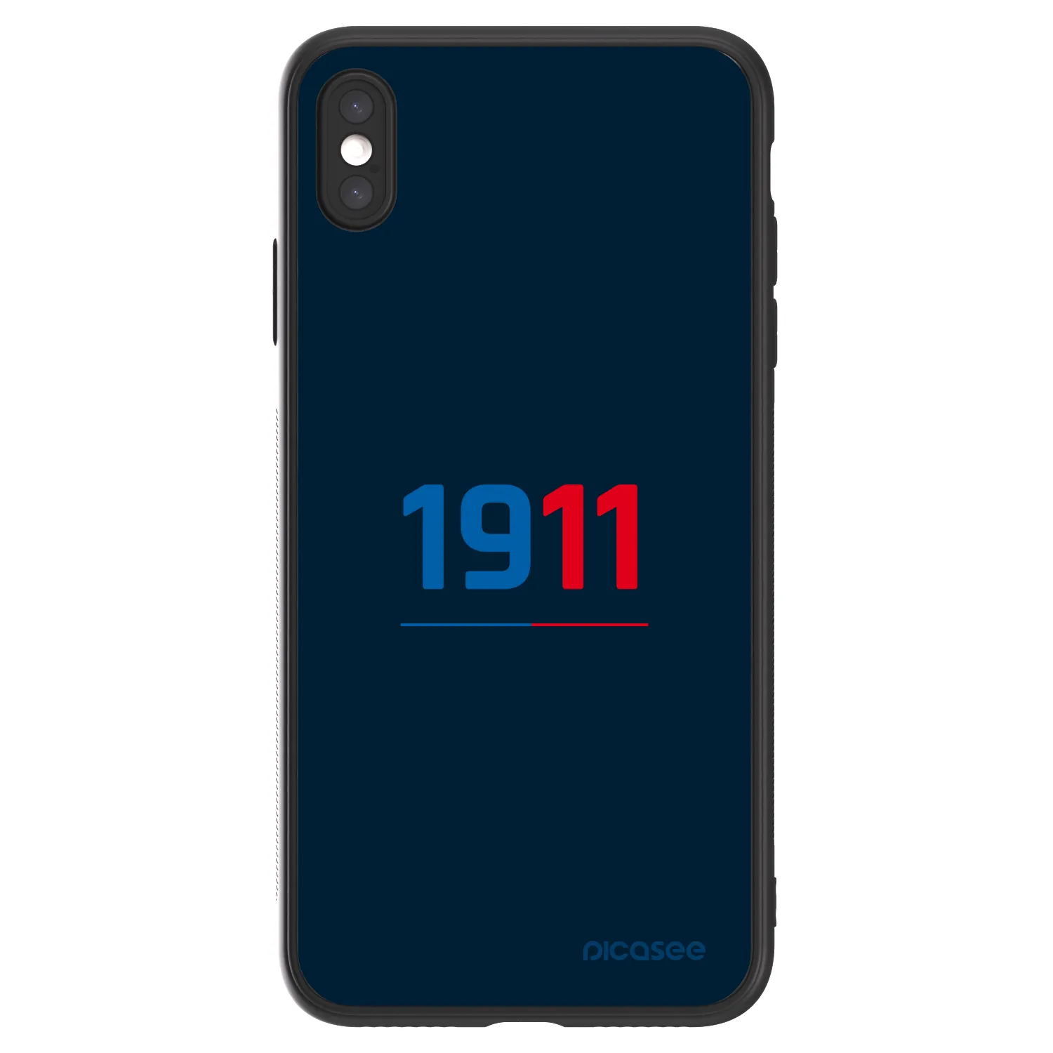 Picasee ULTIMATE CASE pro Apple iPhone XS Max - FC Viktoria Plzeň D