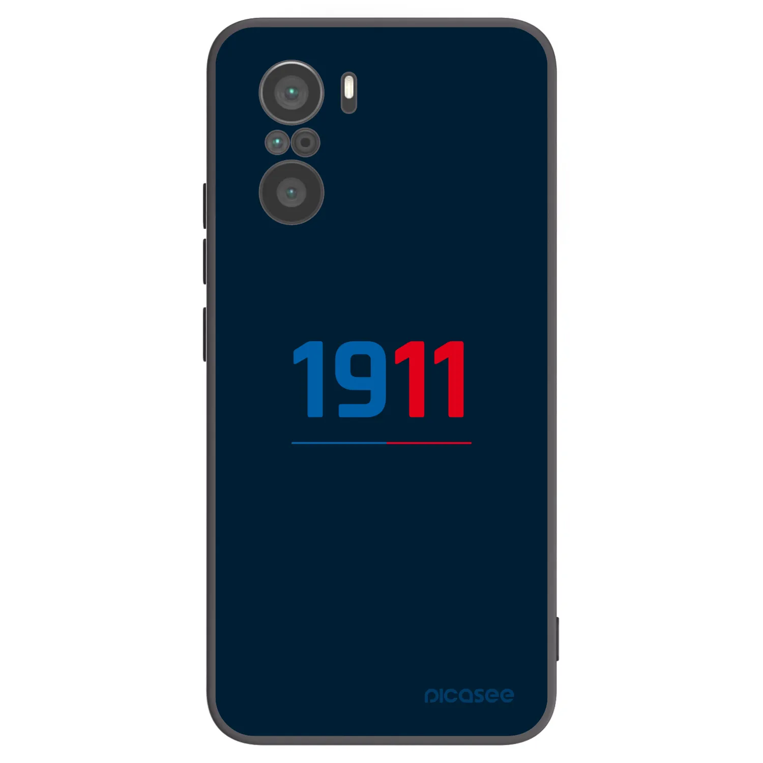 Picasee silikonový černý obal pro Xiaomi Poco F3 - FC Viktoria Plzeň D