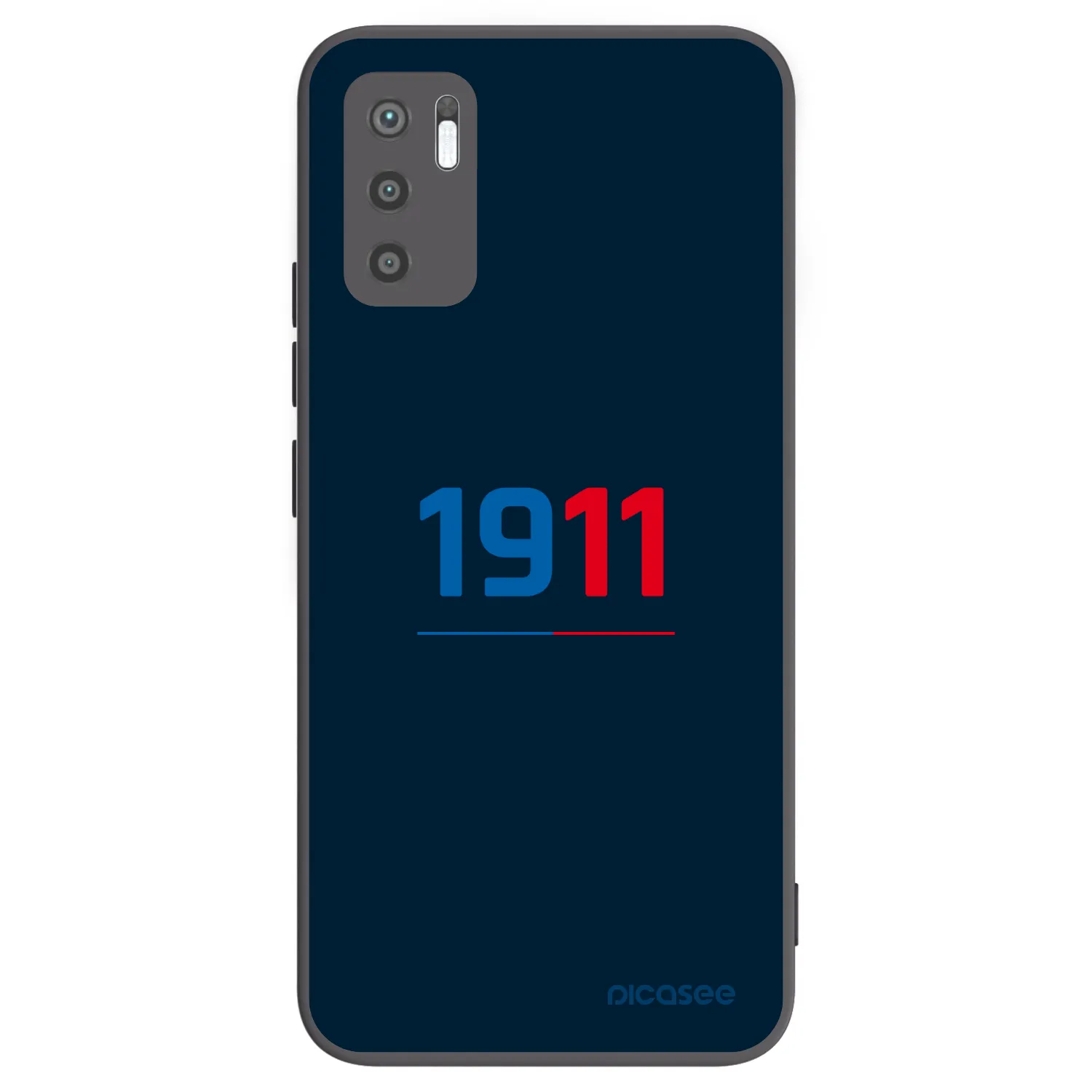 Picasee silikonový černý obal pro Xiaomi Redmi Note 10 5G - FC Viktoria Plzeň D