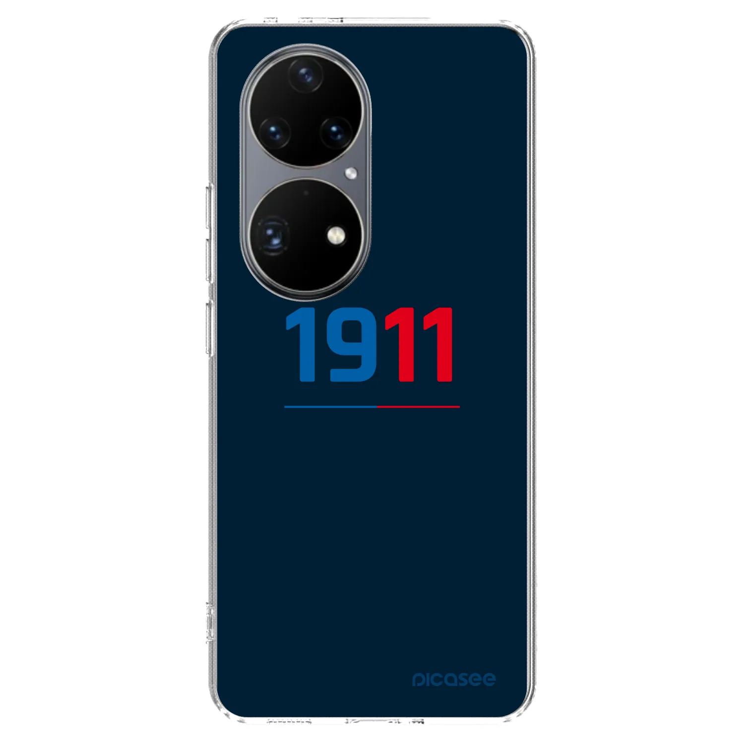 Picasee silikonový průhledný obal pro Huawei P50 - FC Viktoria Plzeň D
