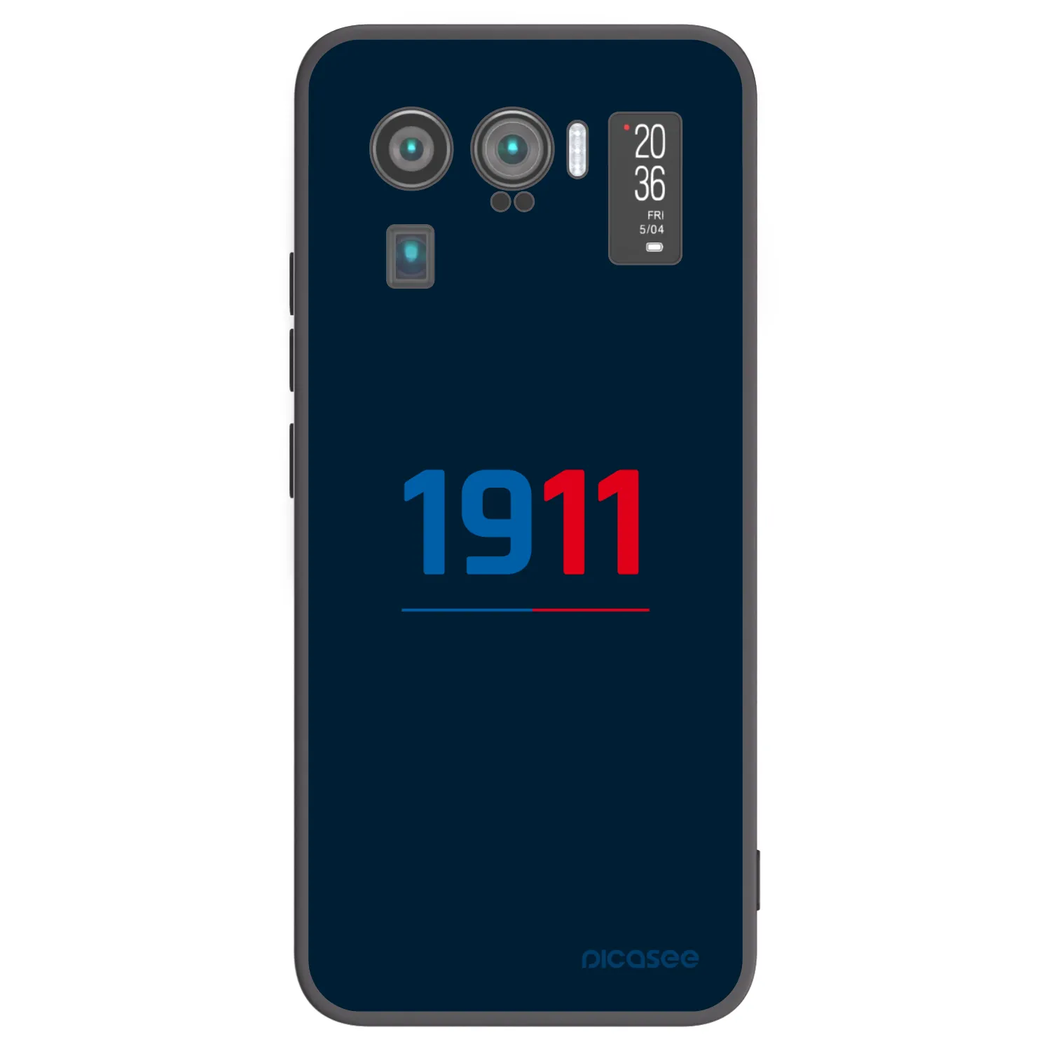 Picasee silikonový černý obal pro Xiaomi Mi 11 Ultra - FC Viktoria Plzeň D