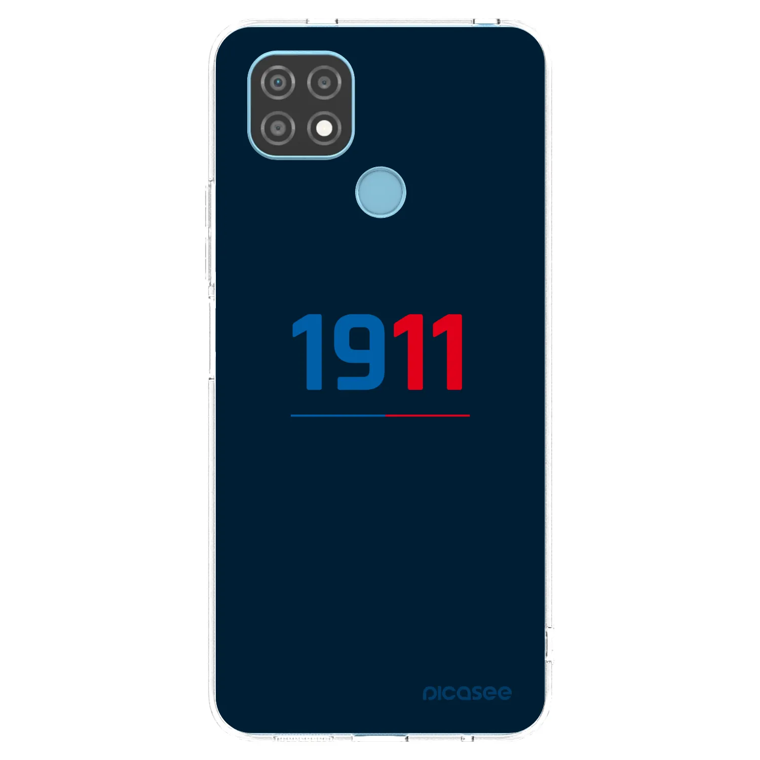 Picasee silikonový průhledný obal pro Realme C21 - FC Viktoria Plzeň D
